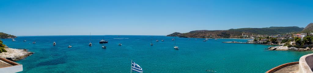 Panorama Hotel Agia Marina  Exteriör bild